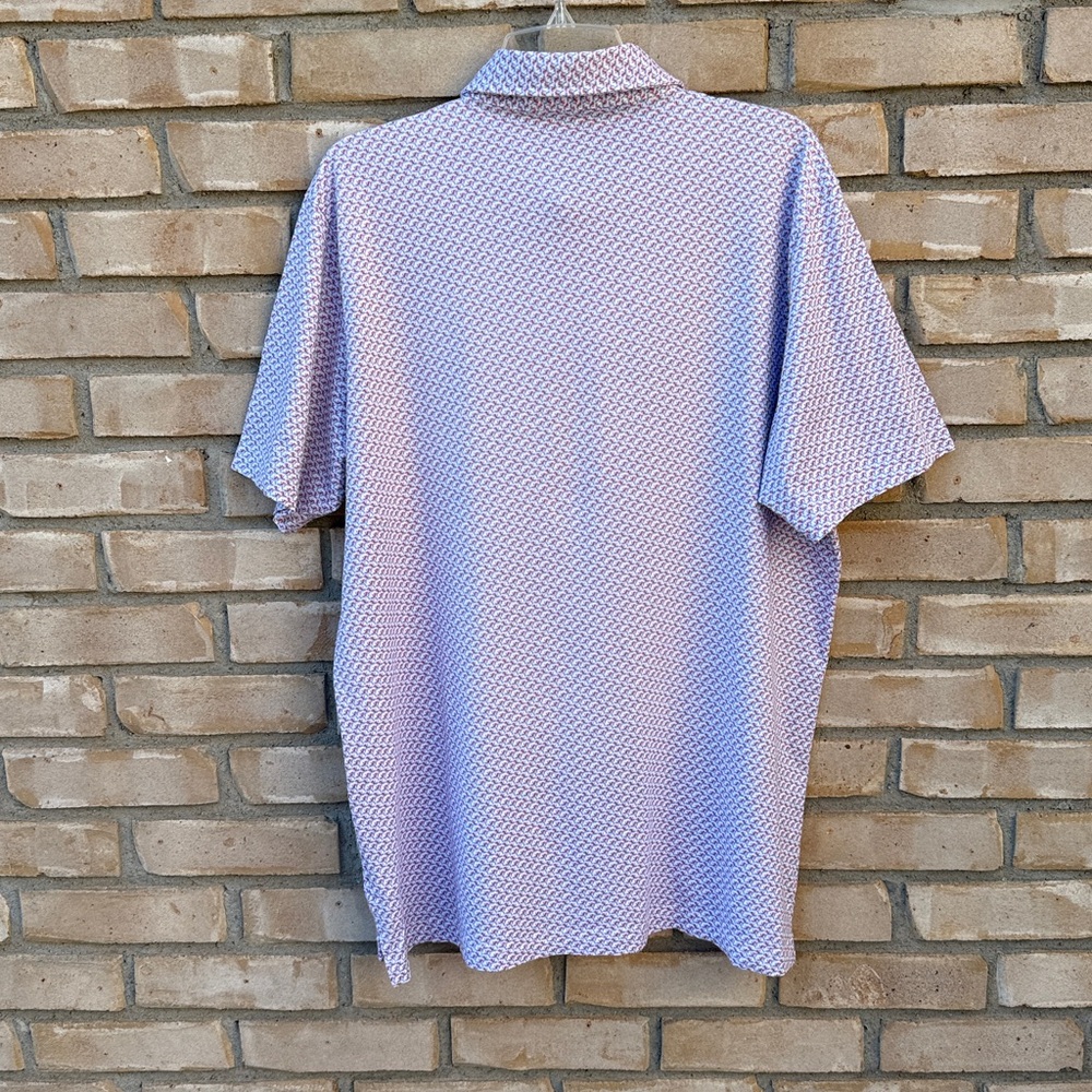 Peter Millar Polo Golf Shirt 100% Pima Cotton Size L - Picture 6 of 16